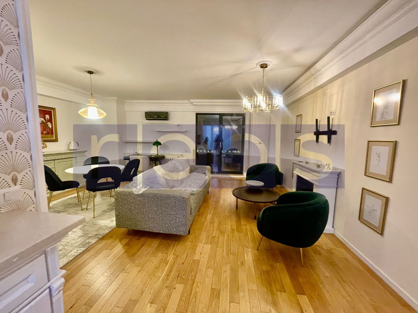 INCHIRIE APARTAMENT LUX 2 CAMERE 2 BAI 99MP PARCARE INCLUS VICTORIEI ROMANA - Poză 4