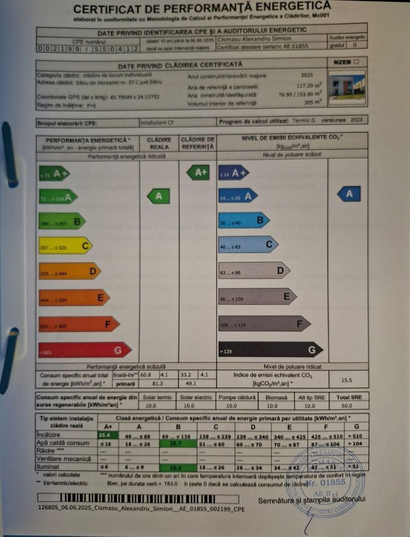 Casă nouă, individuală, aproape de centrul Sibiului - Poză 9