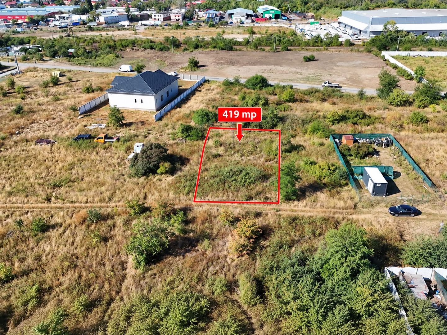 Teren intravilan de vânzare | 419 mp | Bragadiru,  Safirului/ Jadului - Poză 2