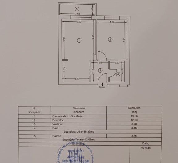 Apartament 2 camere vedere piscina Cosmopolis - Poză 21