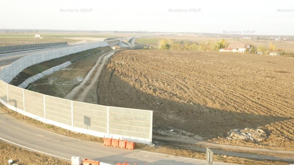 MOARA VLASIEI, langa nodul Autostrazii A3, 10200 mp. teren cu pozitie stradala - Poză 3