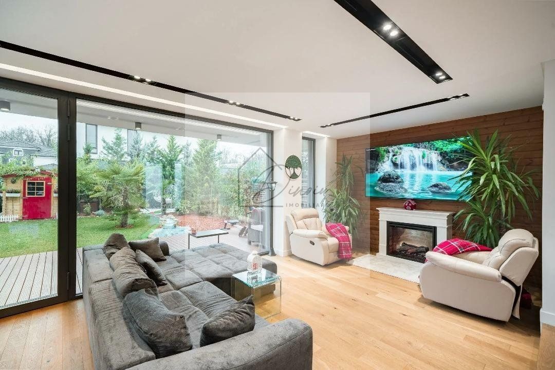 Vila pasiva (verde) de lux 4 camere Complex Amber Gardens Tunari - Poză 4