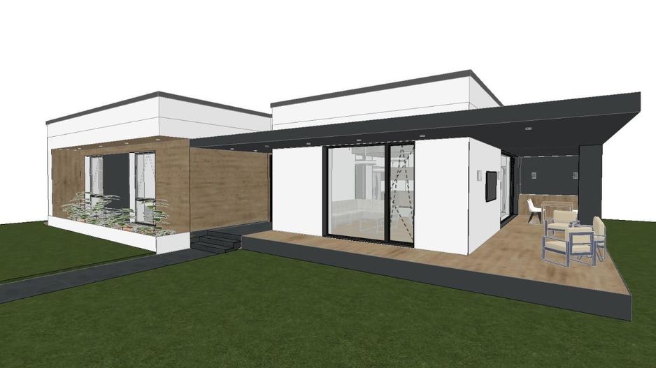 Casă pe parter, 260 mp, teren 1434 mp | Balotești - Poză 1