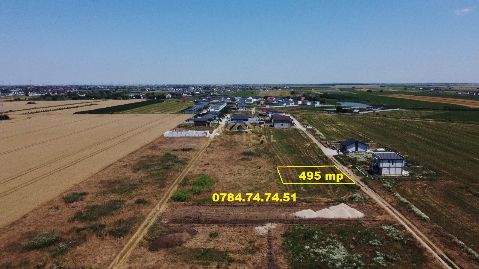 Teren cu UTILITATI | 495 mp | comuna Berceni - Poză 3