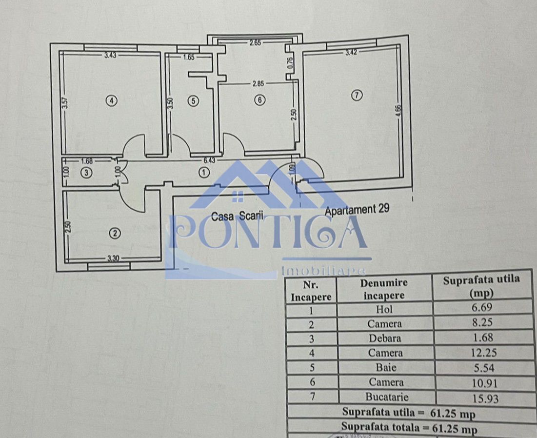 Apartament 3 camere modern, Inel I - Poză 10
