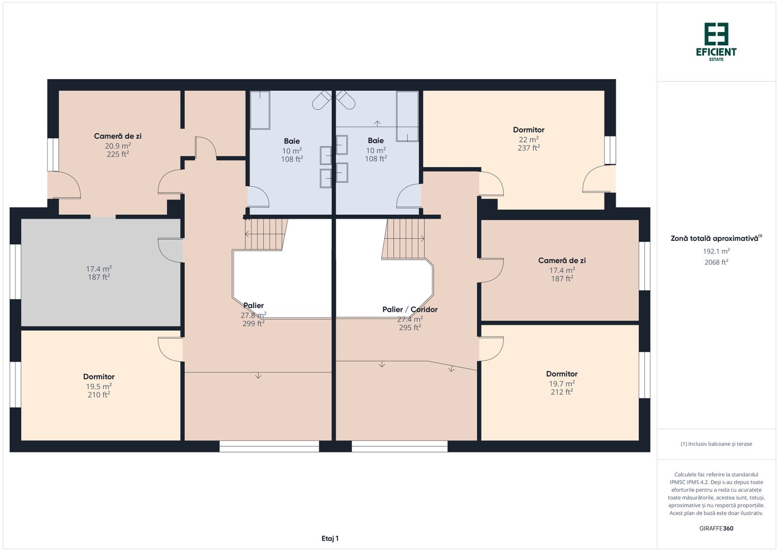 Casă tip Duplex cu 8 camere  - Zona Bujac - Arad - Poză 35