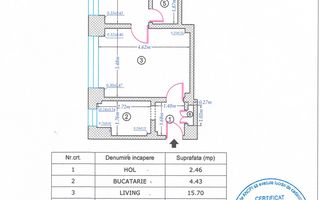2 camere | Cismigiu - Bloc Liric | Creditabil - Poză 9