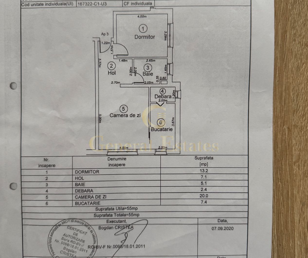 Apartament 2 camere  Mobilat + loc de parcare - Poză 4