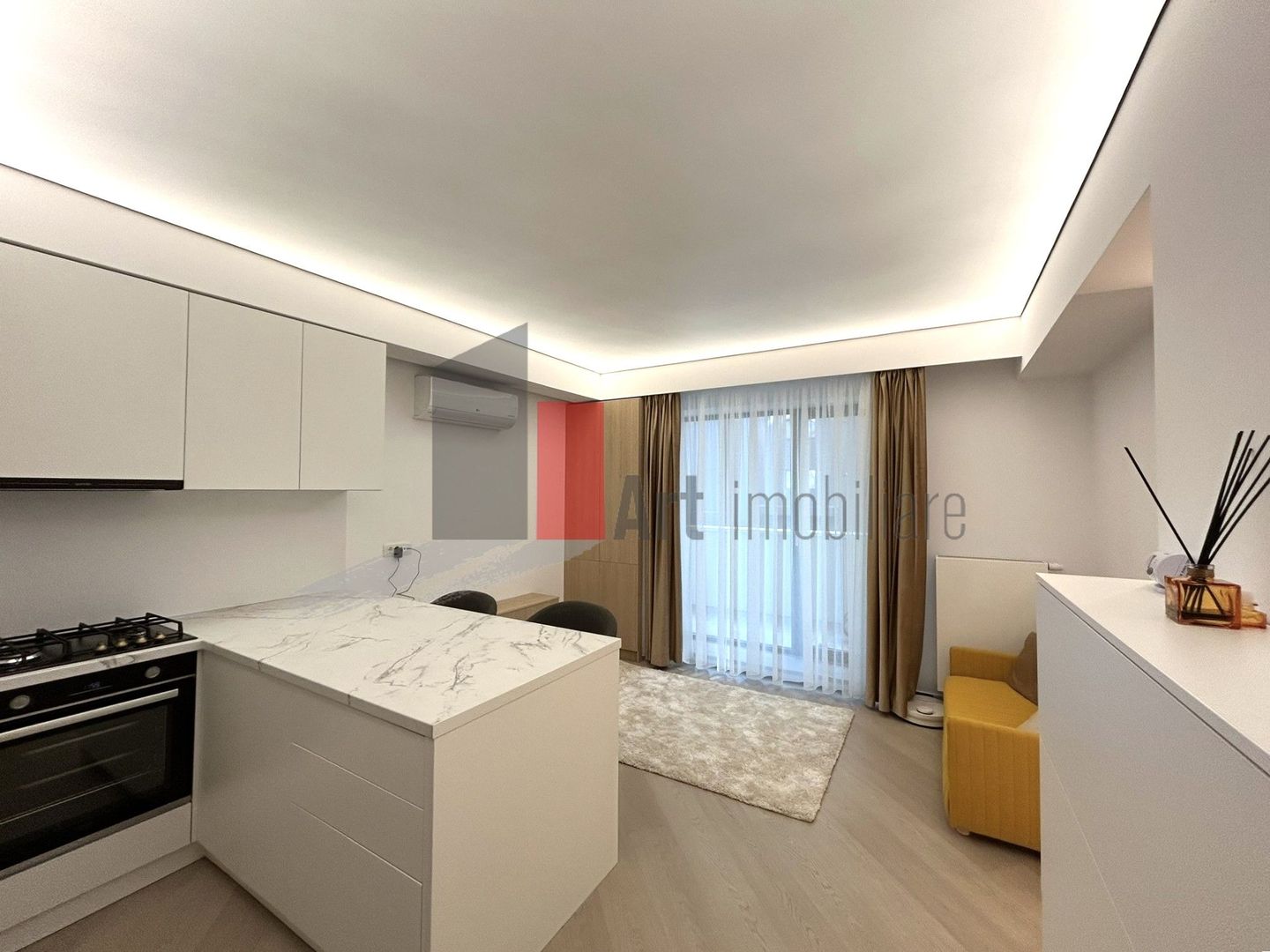 Apartament 2 camere NOU mobilat+utilat | Cortina North - Poză 3
