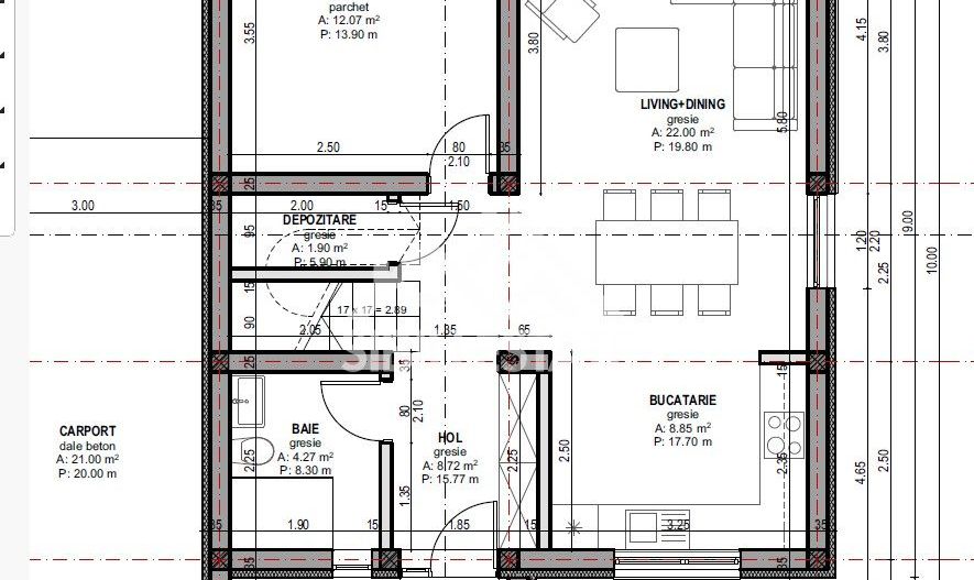 Casa PREMIUM | Carport | Pompa de Caldura DAIKIN | 441 mp teren - Poză 6