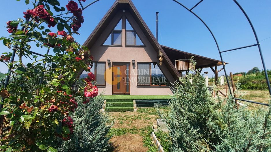 🌿🏡 Casă A-Frame 85 mp  utili 880 mp teren Chicerea Tomești 🏡🌿 - Poză 13