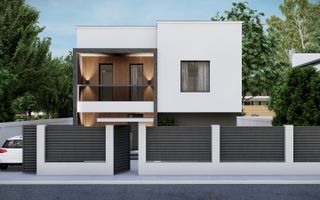 Vile PASIVE Otopeni 5 camere, 400m2 curte - Poză 3