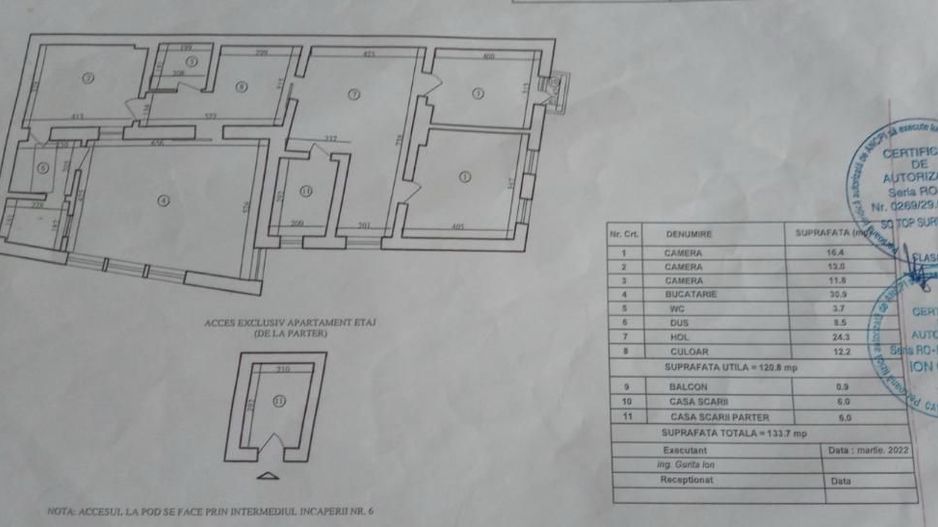 VILĂ INDIVIDUALĂ | CURTE PROPRIE 20 MP | ZONA DACIA - Schiță 25