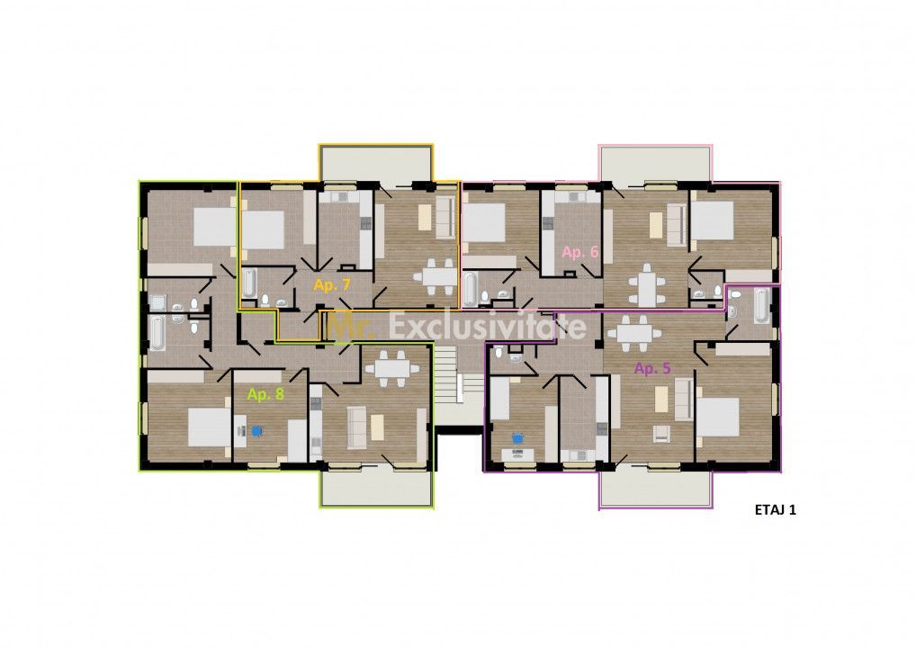 Zorilor Residence, Apartamente Noi 2-3-4 camere - Str. Zorilor - Carei - Poză 6
