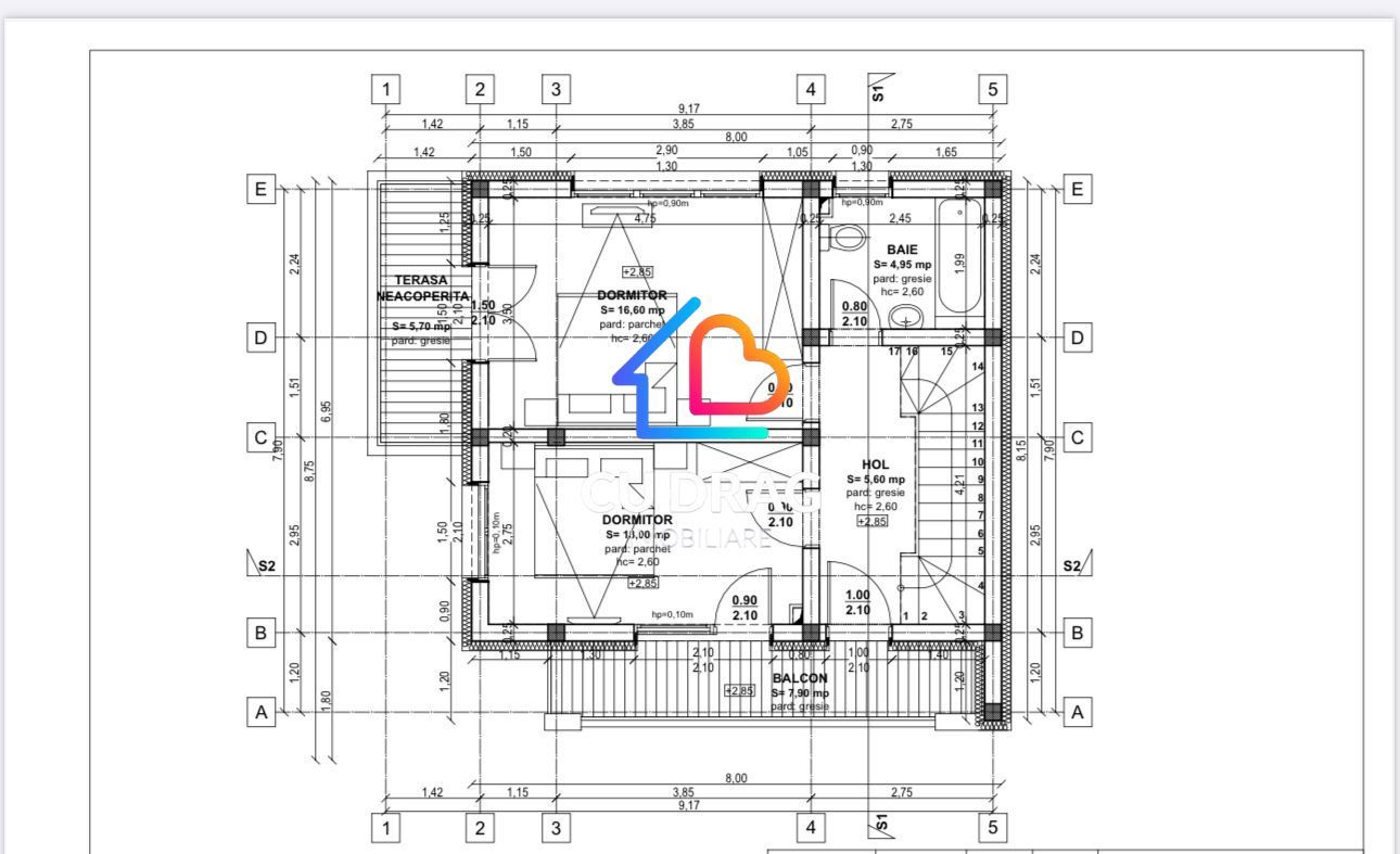 Duplex Gusterita 120mp utili - Poză 4