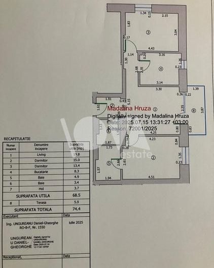 De vânzare: 3 camere mobilat-utilat Novum 56 Gorjului Militari - Poză 13