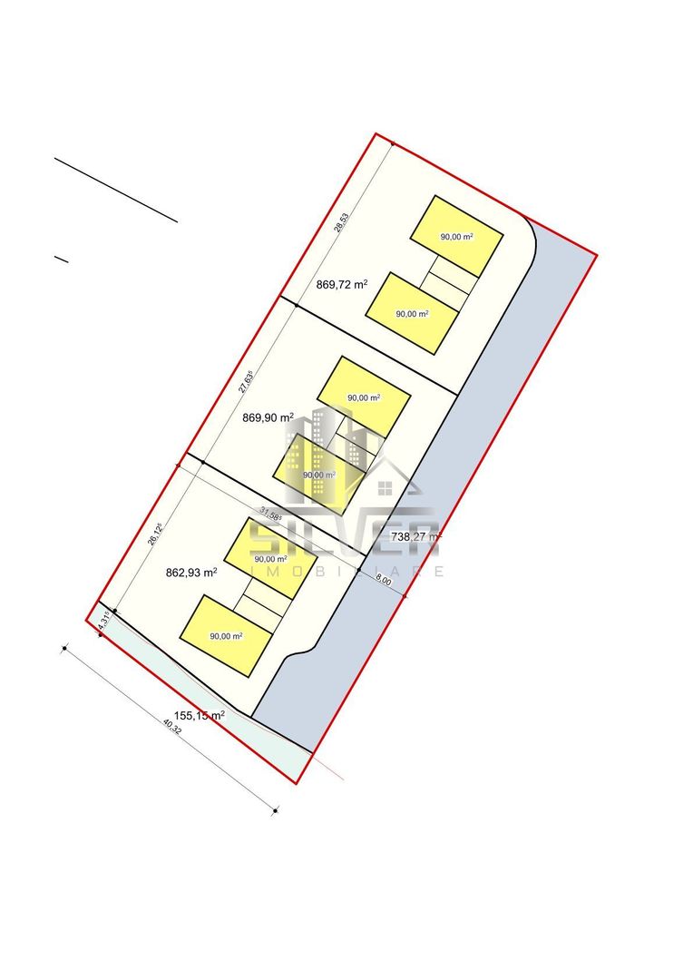 Parcele de teren  cu acces la drumul principal Chinteni. - Poză 5