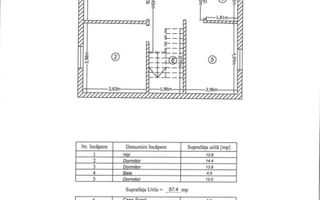 CASA INDIVIDUALA PANTELIMON, 4 CAMERE, NEMOBILAT, NOU, COMISION 0% - Schiță 3
