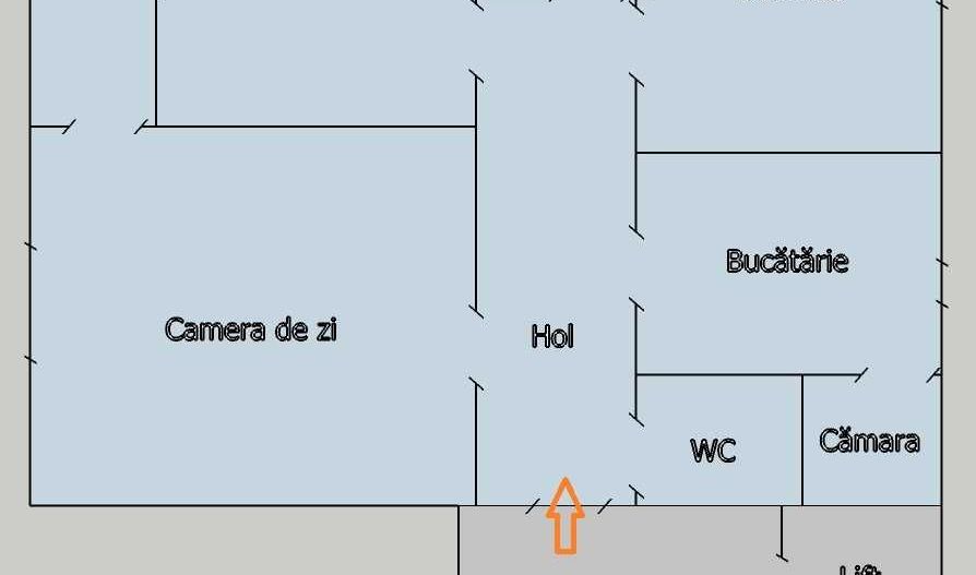 Apartament 3 camere,  Zona Lipovei, Decomandat, 72mp utili, Garaj cu CF - Poză 13