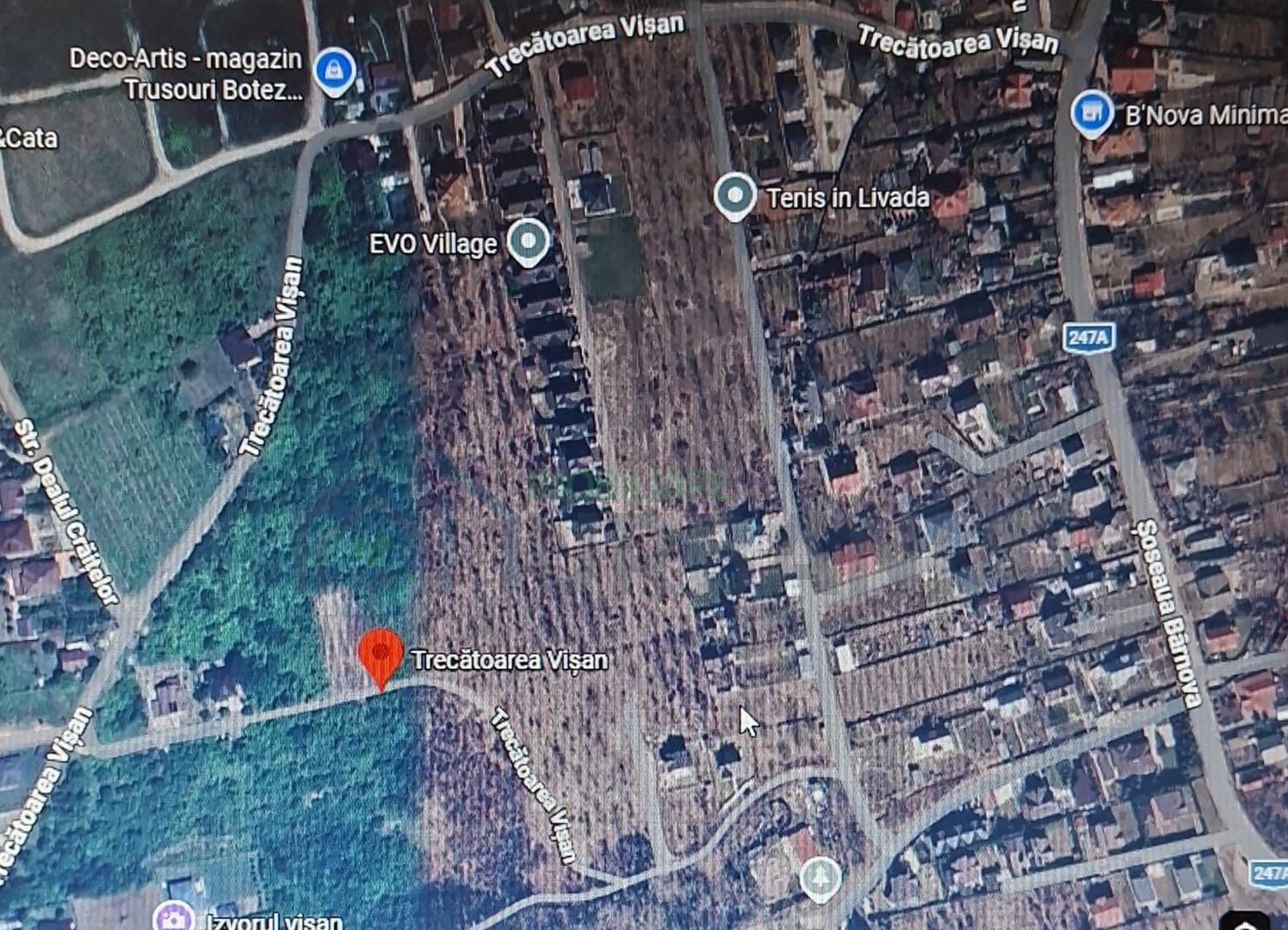 Teren intravilan 858 mp în Trecătoarea Vișan, zona Barnova, Iași - Poză 1