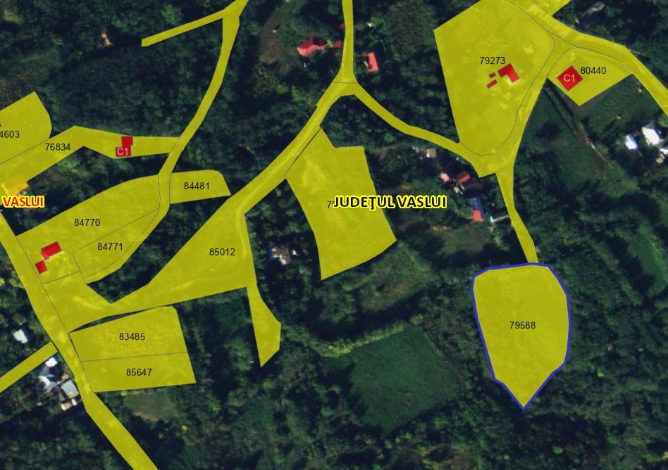 Teren INTRAVILAN, zona BAHNARI - VIISOARA; - Poză 1