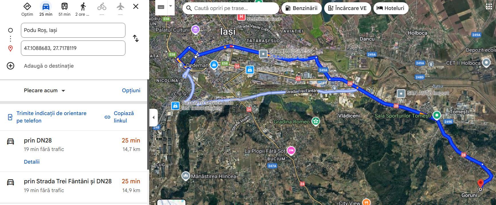 Teren in Goruni comuna Tomesti 12 km de rond Podu Ros - 2400 mp - Poză 4