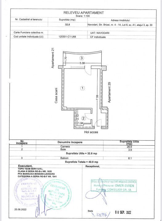 Stațiunea Mamaia-Casa Del Mar - Garsoniere mobilata si utilata complet - Poză 22