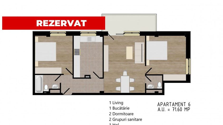 Zorilor Residence, Apartamente Noi 2-3-4 camere - Str. Zorilor - Carei - Poză 13