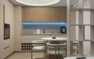 INCHIRIERE APARTAMENT TREI CAMERE MOBILAT UTILAT ZONA PIPERA CORTINA NORTH - Poză 5