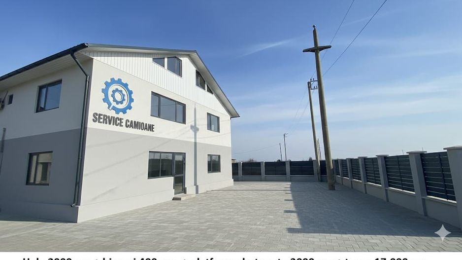 Hala + Cladire birouri + teren 17000mp + 3000 beton, toate utilitatile - Poză 1