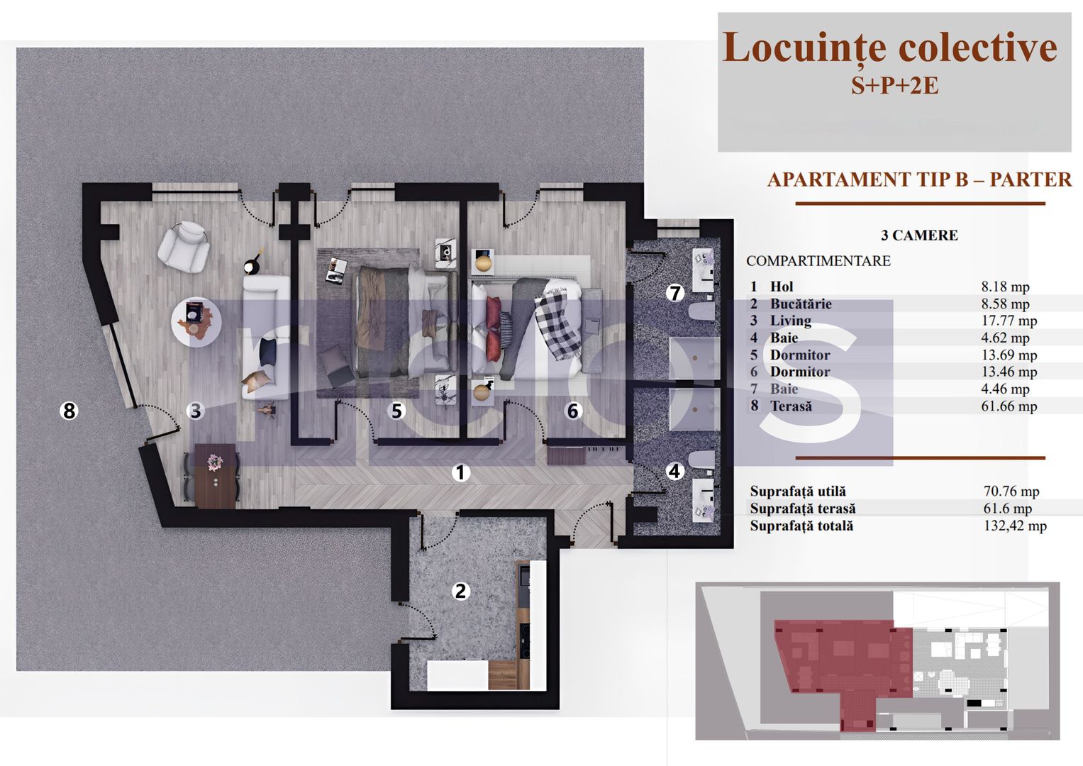 VANZARE APARTAMENTE PREMIUM | 2 & 3 CAMERE | BLOC BOUTIQUE | - Poză 6