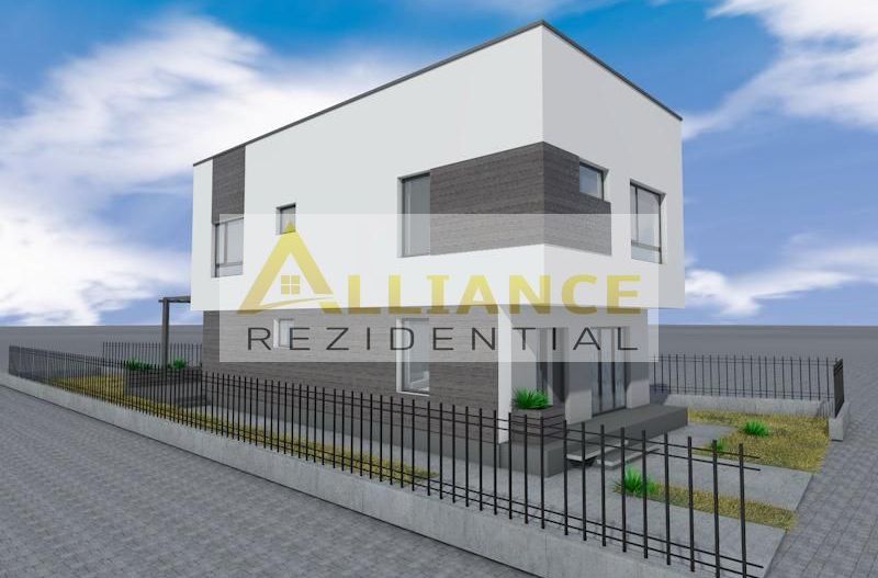 Casa individuala P+1E - 4 camere 3 bai + dressing - teren 1200mp - Poză 1