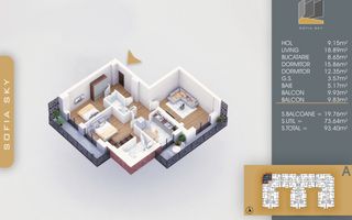 Titan Pallady Sector 3 Apartament 3 camere Mutare Rapida - Poză 3