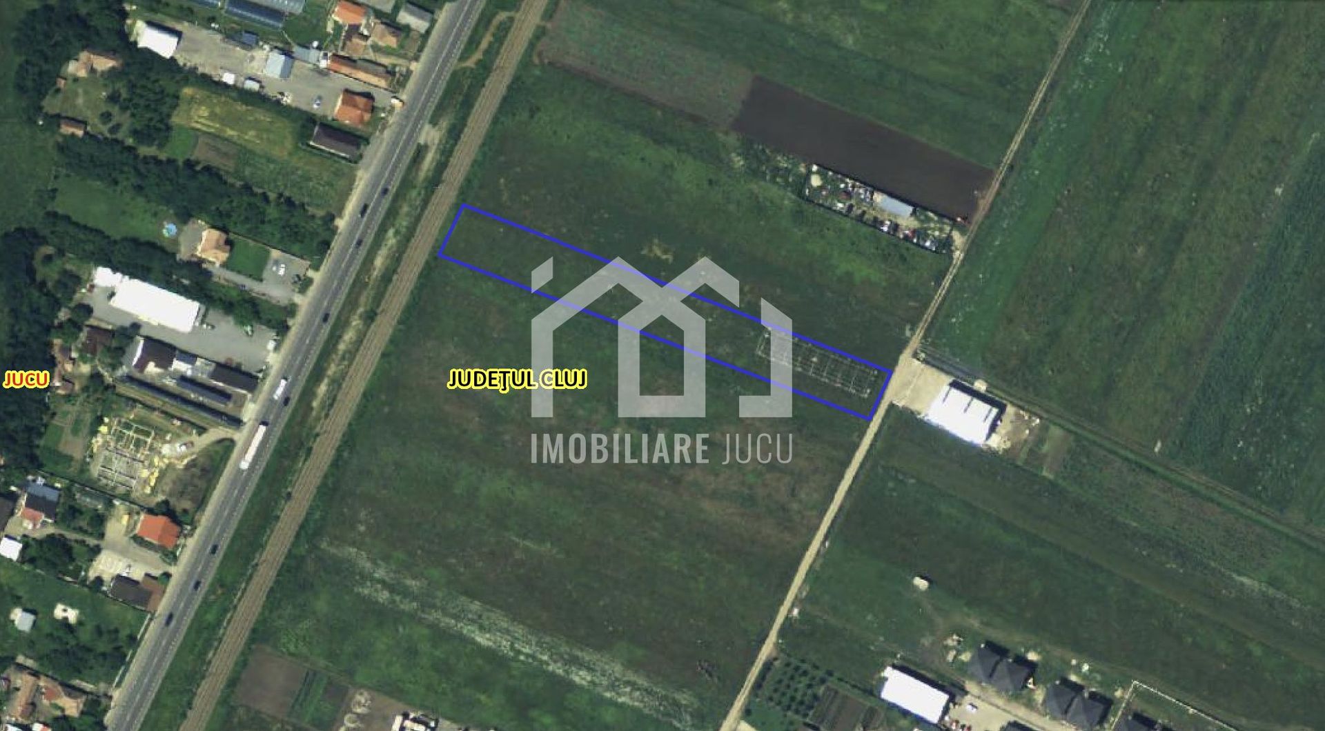 Teren Industrial în Jucu de Mijloc, 4253 mp, front 21 ml - Poză 2