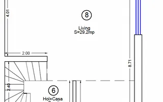 Pozitie excelenta. Disponibil imediat. 3 dormitoare - Schiță 15