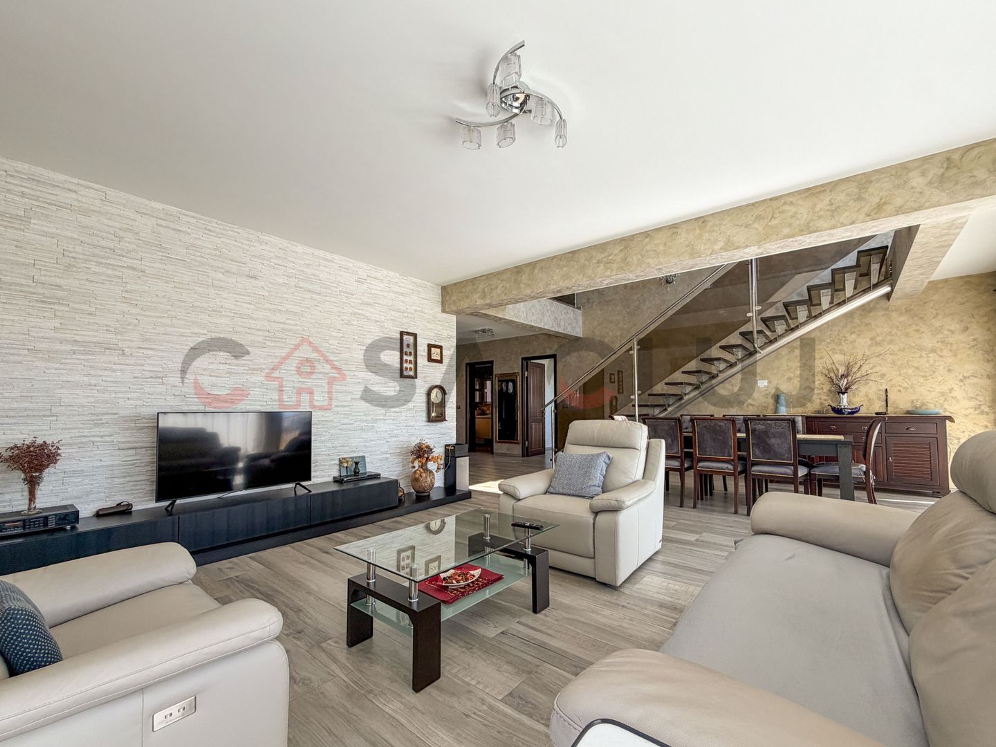 Casa individuala, 500 mp teren, garaj dublu, Someseni! - Poză 3