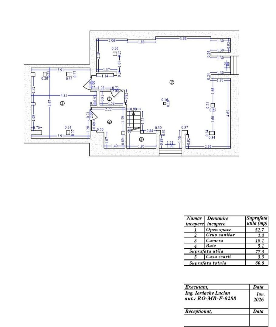 DUPLEX | ETAJ 1 + MANSARDA | LOC DE PARCARE | OPORTUNITATE - Schiță 13