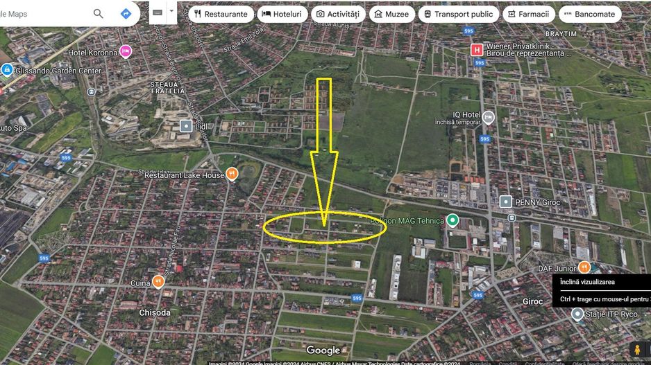 Parcela 515 mp de vânzare în Chișoda, ideală pentru casă sau duplex - Poză 1