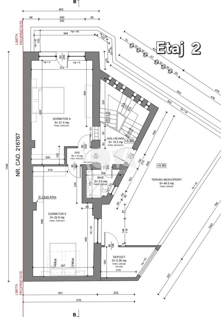 De închiriat: casa D+P+2E-  10 camere- Kogalniceanu - Poză 4