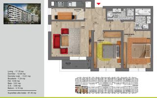Apartament 3 Camere Weiner Residence Militari Direct Dezvoltator VEST - Poză 2