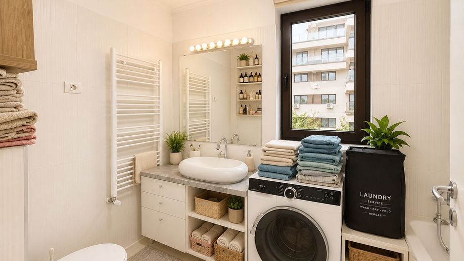 Apartament Elegant 3 Camere cu Vedere la Pădure | Green Vista – Pipera - Poză 4