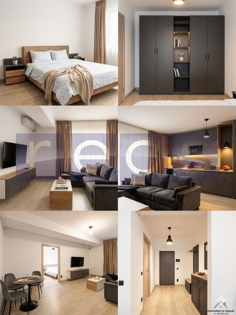 APARTAMENT MODERN 2 CAMERE 59MP SELECT RESIDENCE DRISTOR READY TO MOVE IN - Poză 1