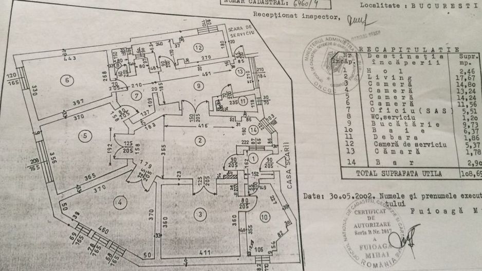 5 camere| Piata Rosetti - Schiță 16