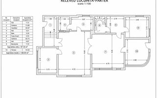 Vilă interbelică S+P+E+M | 8 camere | Zona Aviatorilor – Arcul de Triumf - Schiță 10