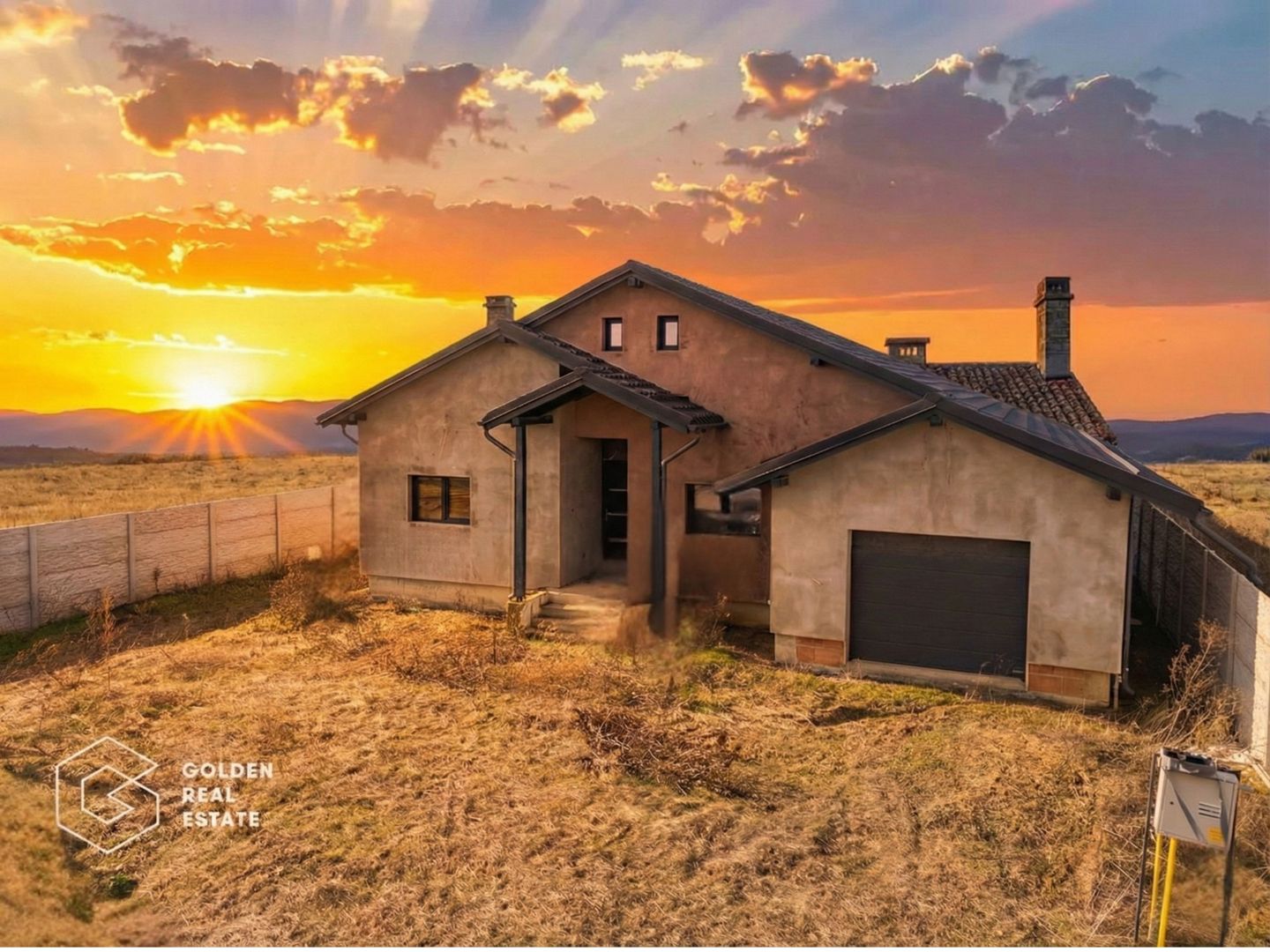 Casa noua pe un nivel, la gri, Mandruloc, comision 0% - Poză 2