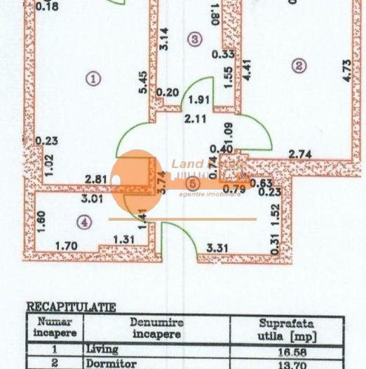 2 camere Grozăvești – lângă Universitatea Politehnica din București - Schiță 9