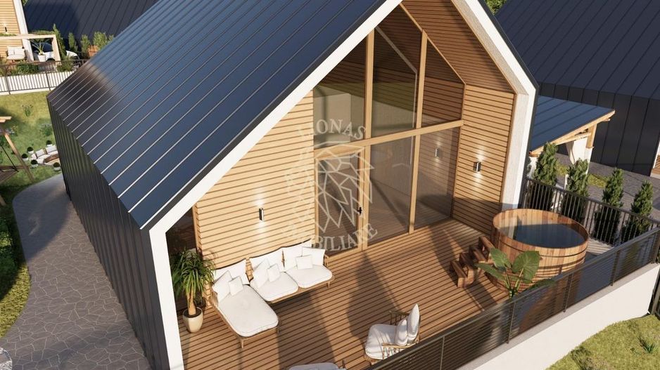 Teren 500 mp cu Proiect Resort exclusivist - panorama lac Colibita - Poză 1