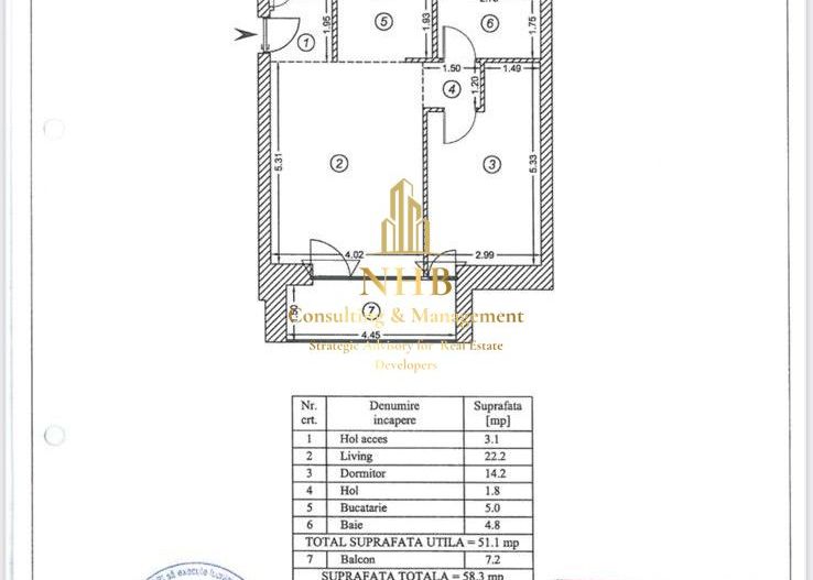 Apartament de vanzare -2 camere One Cotroceni Park-COMISION 0 - Poză 8