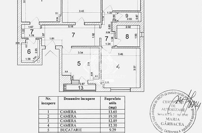 Apartament 4 camere I etaj 2/4 I decomandat I 4 balcoane+2 bai I Baneasa - Poză 12