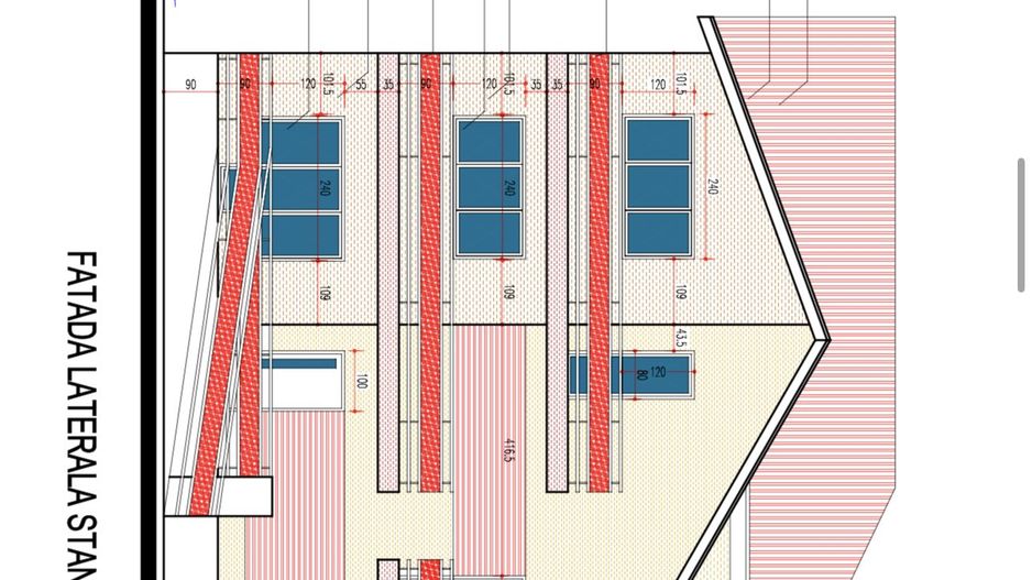 Vila Individuala S+P+1+M cu Teren 1000mp langa Padure - Balotesti - Schiță 52